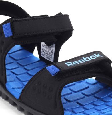 Reebok Men BLACK/STEEL/BLUE Sports Sandals