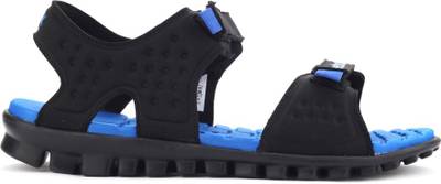 Reebok Men BLACK/STEEL/BLUE Sports Sandals