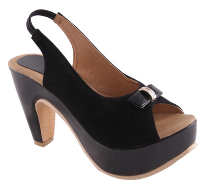 

Adorn Women Black Heels