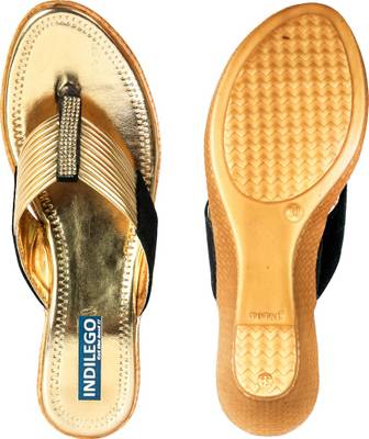 Indilego Women GOLDEN Heels