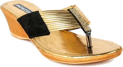 Indilego Women GOLDEN Heels