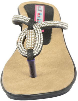 

Belly Ballot Women Black Wedges