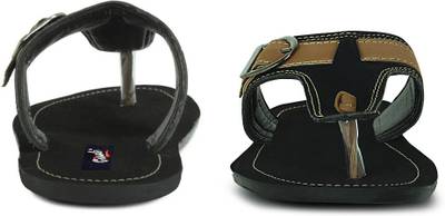 Gisole Men Black Sandals