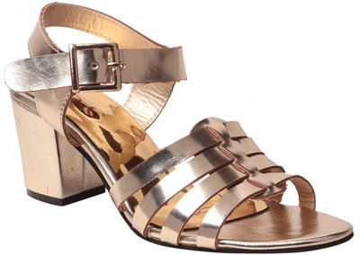 

MSC Women Gold Heels