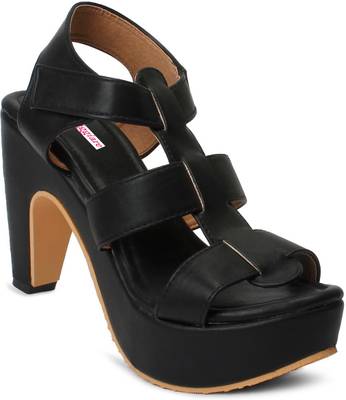 Meriggiare Women Black Heels