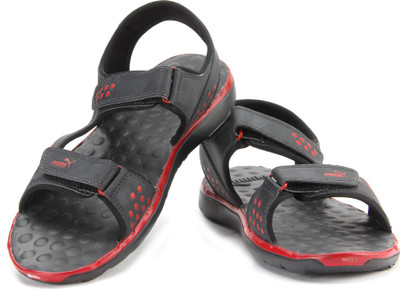 

Puma Men black high risk red Sandals