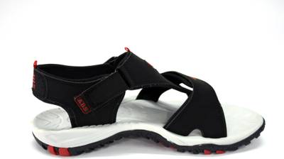 ABS Men BLACK/RED Sandals
