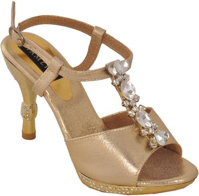 Hamlyn Women Gold Heels