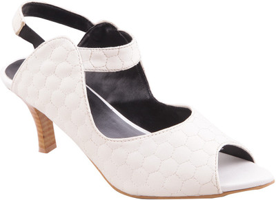

Adorn Women White Heels
