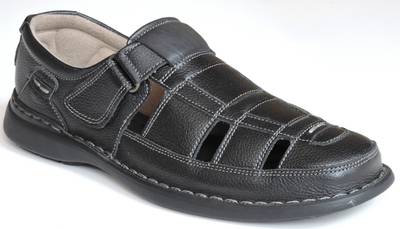 Footgraphy Men BLACK Sandals