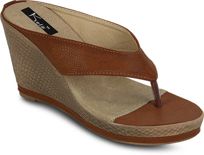 Kielz Women Tan Wedges