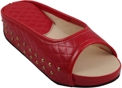 

Adorn Women Red Wedges