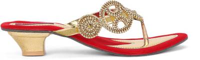 Moonwalk Women Red Heels