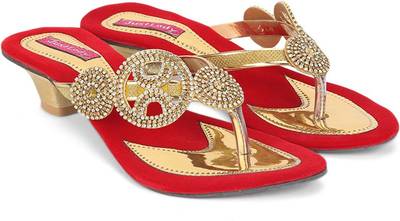 Moonwalk Women Red Heels