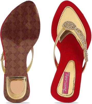 Moonwalk Women Red Heels