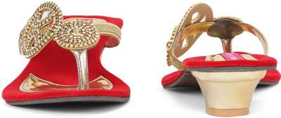 Moonwalk Women Red Heels