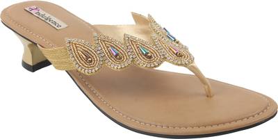 Indulgence Women Gold Heels