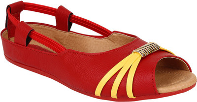 

Niremo Women red Flats