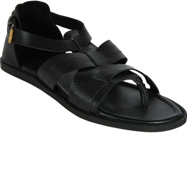 

ESTD. 1977 Men Black Sandals