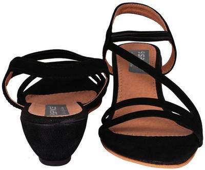 Space Women Black Heels