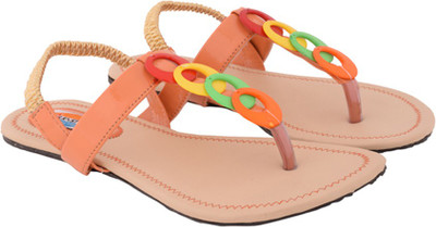 

Walk N Style Women Orange Flats