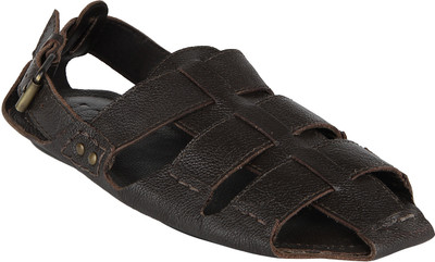 

ESTD. 1977 Men Brown Flats