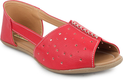 

Moonwalk Women Red Flats