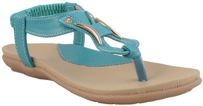 

Adorn Girls Flats(Green