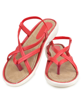 

Dignity Women RED Flats