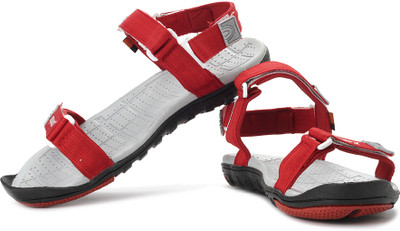 SPARX Men Red, Grey Sports Sandals SPARX Men Red, Grey Sports Sandals