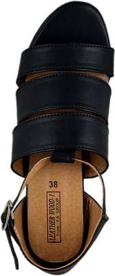 Leatherwood1 Women Black Heels
