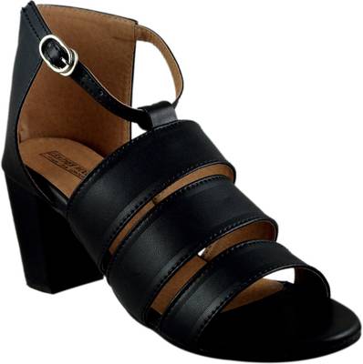 Leatherwood1 Women Black Heels