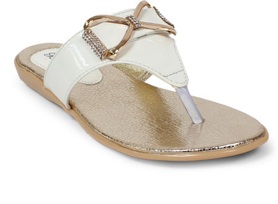

Bellafoz Women White Flats