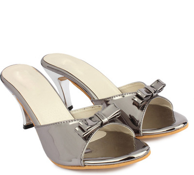 

Do Bhai Women Grey Heels