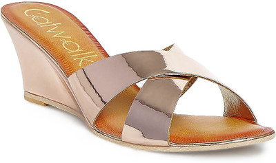 Catwalk Women ROSE GOLD Wedges