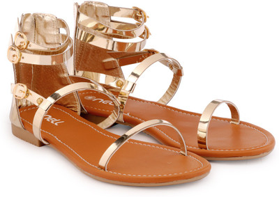 

Nell Women Gold Flats