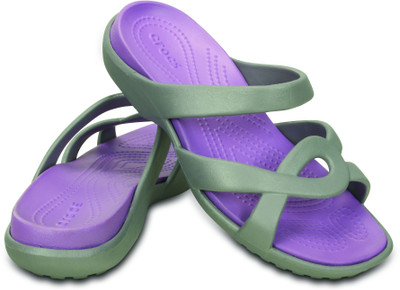

Crocs Women Silver Clogs