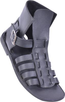 Stiletto Men Brown Sandals
