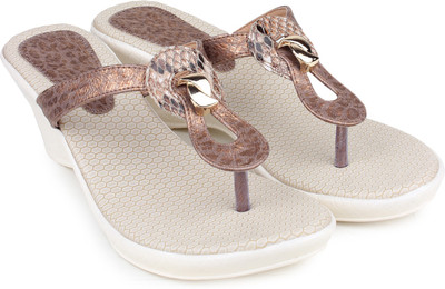 

Shezone Women Brown Wedges