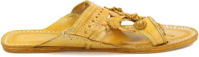 eKolhapuri Men Yellow Sandals