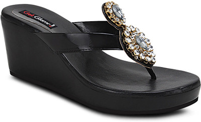 

Get Glamr Girls Wedges(Black