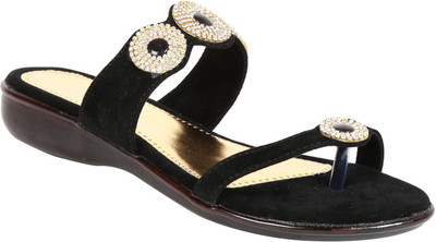 

Adorn Women Black Wedges