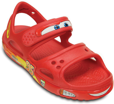 

Crocs Boys Sports Sandals(Red, Black
