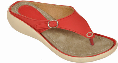 

Bare Soles Women Red Flats