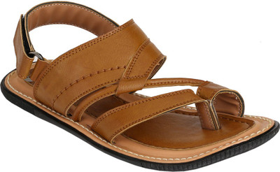 

Azzaro Black Men Beige Sandals