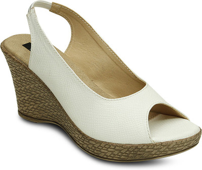 

Kielz Women White Wedges