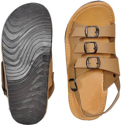 Flute Men Tan Sandals