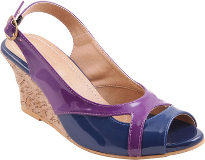 

Adorn Women Blue Wedges
