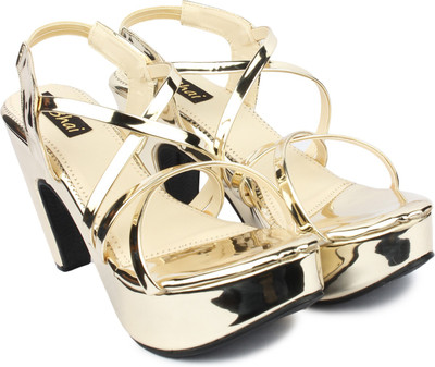 

Do Bhai Women Golden Heels