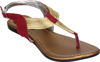 

Jade Women Maroon Flats